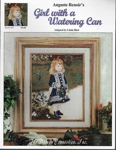 The Design Connection~ August Renoir's Girl with a Watering Can #067 Leaflet - Picture 1 of 1
