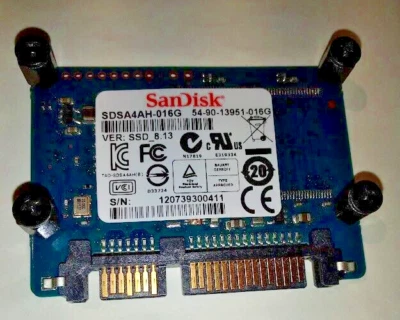 SanDisk SDSA4AH-016G 16GB mSATA (1.Generation) P4 SSD - Zuverlässig und schnell! - Bild 1 von 3
