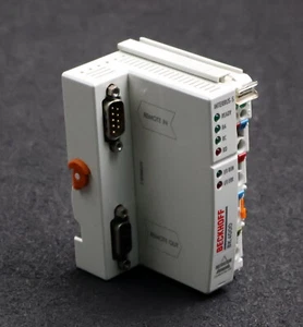 Acoplador InterBus BECKHOFF BK4000 24V usado reparado probado funcionamiento ok - Imagen 1 de 8