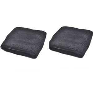 2x BLACK BRAKE/CLUTCH RESERVOIR TANK FIREPROOF SOCK COVER FOR HONDA/ACURA - Foto 1 di 2