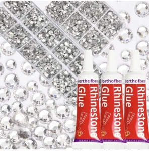 Strass Diamanten zum Basteln Kleidung Kleidung Stoff Schuhe - Bild 1 von 6