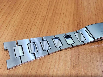 RARE NOS INTEGRATED BRACELET FOR ORIS Middle space 10MM Large link 24.65mm. - Image 1 of 4