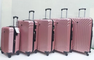 18" 20" 26" 28" 30" 32"  Lightweight Luggage Hard Shell Suitcase 4 Wheel Trolley - Image 1 of 4