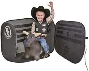 Big Country Toys Lil Bucker & PBR Chute Combo - Kids Hopper Toys - Bull Ridin... - Picture 1 of 12