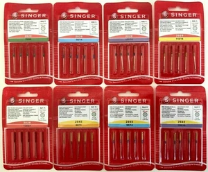 Singer Sewing Machine Needles Domestic Standard 2020 Ballpoint 2045 130/705H UK - Picture 1 of 40