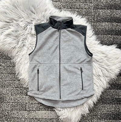 Chaleco polar Prospirit Active Sport gris y negro talla mujer talla pequeña Foto 1 de 3