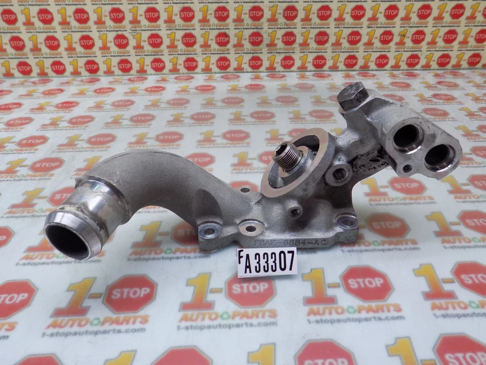 1998-2008 FORD CROWN VICTORIA OIL FILTER ADAPTER HOUSING F1AZ-6881-BA OEM - Image 1 of 4