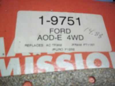 NAPA    TRANSMISSION GASKET  PART NUMBER 1-9751 - Image 1 of 2