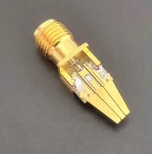 1pcs SMA-F to CPW Test Point Connector Coplanar Waveguide - Coax Transition - Picture 1 of 4
