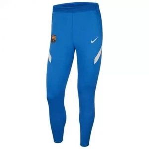 Barcelona Kids Blue Strike Training Pants 2021/22 - Picture 1 of 5