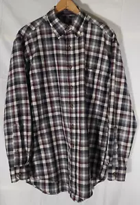 Camisa a Cuadros Pendleton Sir Pendleton Lana Fina Peina Peinada LS BF Negra Granate Blanca M - Imagen 1 de 4