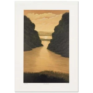 Steven Lavaggi! "Golden Reflections" Limited Edition Lithograph hand signed  - Picture 1 of 2