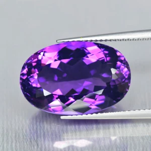 15.96Ct Impressive AAA+ Vivid Blue Color Unheated Amethyst _Bolivia - Picture 1 of 1