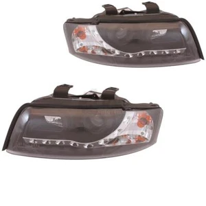 Scheinwerfer Set für Audi A4 B6 8E 00-04 Limo/Avant LED Dragon Lights - Bild 1 von 4