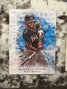2017 TOPPS INCEPTION CARD MIAMI MARLINS MARCELL OZUNA #53 - Picture 1 of 1