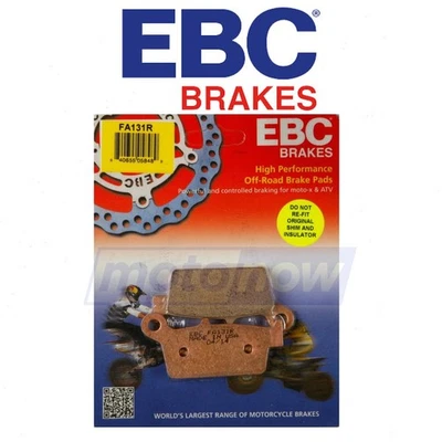 EBC Rear R Series Long Life Sintered Brake Pads for 2002 Gas Gas SM 400 FSE yq Foto 1 de 4