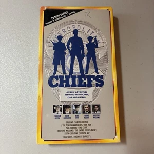 Chiefs TV Miniseries VHS Part 1 Charlton Heston Billy Dee Williams RARE - Picture 1 of 8