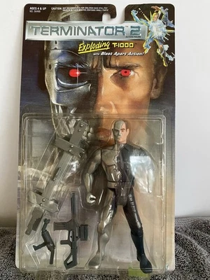 Terminator 2 Exploding T-1000 1991 de colección con acción Blast Apart Kenner nuevo en caja Foto 1 de 3