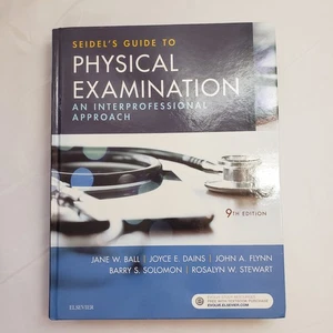 Seidel's Guide to Physical Examination : An Interprofessional Approach ELSEVIER - Picture 1 of 10