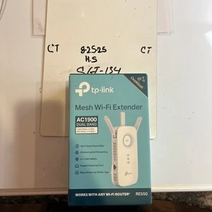 TP-Link RE550 AC1900 Wireless Dual Band Wi-Fi Range Extender Booster - Picture 1 of 5