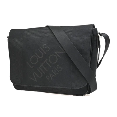 Bolso de Hombro LOUIS VUITTON Petit Messager Cuero Damier Geant BK M93618 38FB992 Foto 1 de 4