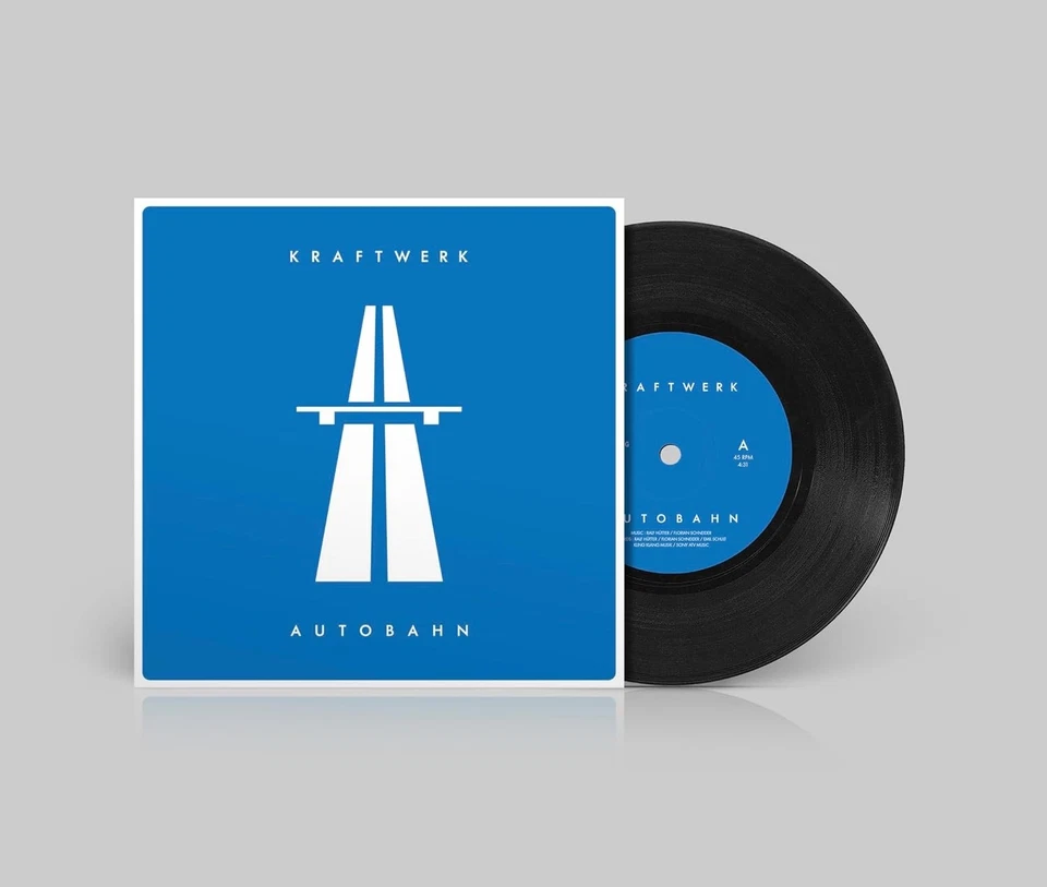 Kraftwerk Autobahn 7” Vinyl 50th Anniversary Pressing New & Sealed - Image 1 of 4