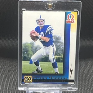 1998 Peyton Manning Pacific Omega EO Ritratto RC #10 NM/MT - Foto 1 di 7