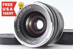 [MINT] ZEISS Biogon T* 28mm f/2.8 ZM Black for Leica M mount From JAPAN - Picture 1 of 11