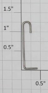 Lionel 2020T-4 Nickel Corner Tender Handrail (12) - Picture 1 of 1