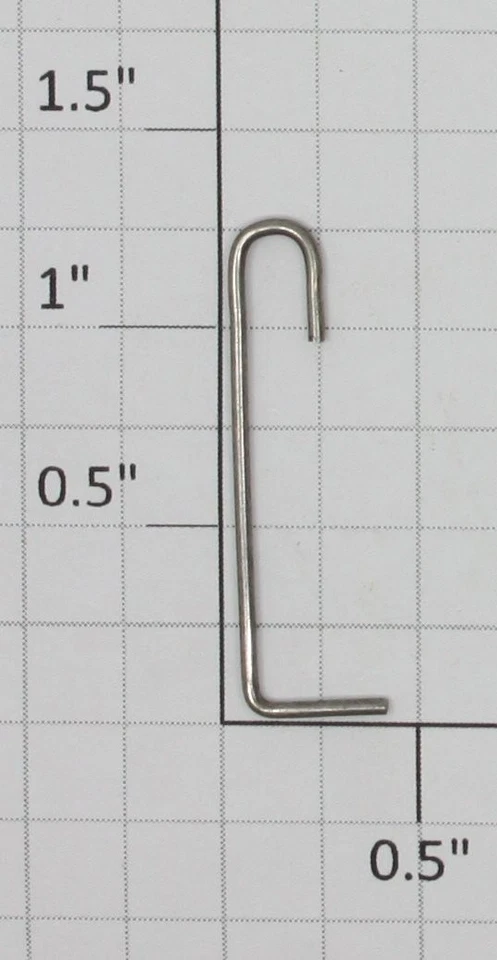 Lionel 2020T-4 Nickel Corner Tender Handrail (12) - Image 1 of 1