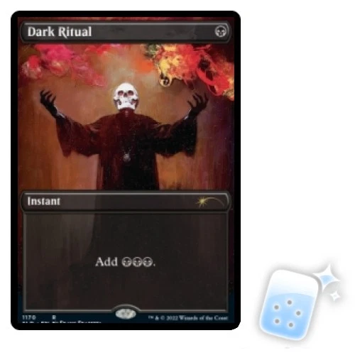 DARK RITUAL (1170) Secret Lair Magic MTG MINT CARD - Image 1 of 1