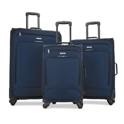 Bagagem American Tourister Pop Max Softside com rodas giratórias 3 peças U9 - Imagem 1 de 4