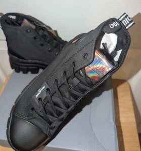 Palladium Revolt Hi Tx Black Chunky Combat Boots Women’s Size 8 New In Box - Picture 1 of 10