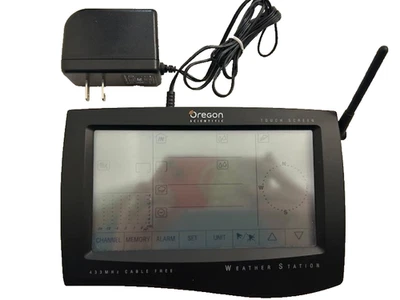 Oregon Scientific Touchscreen Display for WMR968 Weather Station Kit WMR918 - Image 1 of 3