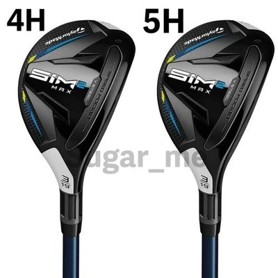 TaylorMade SIM2 MAX Hybrid 4H 5H 2Set TENSEI BLUE TM60 Regular Flex RH Carbon - Image 1 of 4