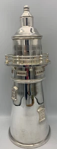 James Deakin & Sons Sheffield versilberter Boston Leuchtturm Cocktail Shaker - Bild 1 von 22