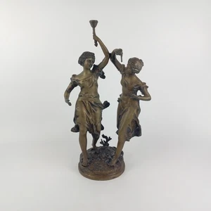 Vintage Französische Ernest Rancoulet Jugendstil Skulptur - Olympia  - Bild 1 von 22