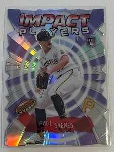Paul Skenes Topps Bowman's Best 2024 Impact Players Refractor Pittsburgh Pirates - Bild 1 von 2