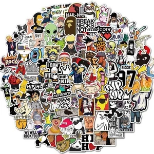 1000 Pcs Random Cute Aesthetic Waterprof Vinyl Anime Stickers Sticker Packs - Picture 1 of 4