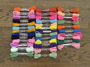 36 Skeins Vintage Bucilla Needlepoint & Crewel Wool Persian Yarn 3 Ply 10 Yards - Picture 1 of 1