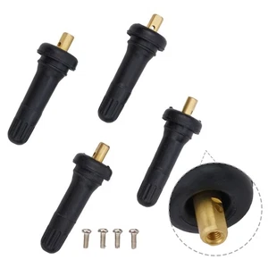Enhanced Safety 4pcs TPMS Tire Pressure Sensor Valve Stem Service Kit for Chevy - Picture 1 of 12
