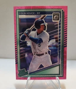 Colin Houck 2025 Donruss Optic Rated Prospect Pink Velocity /79 - Mets - Picture 1 of 2