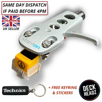 Stanton Headshell Genuine Audio Technica AT-91 Cartridge & Stylus + FREE GIFTS - Image 1 of 4