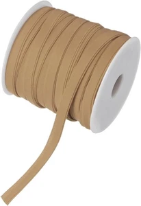 Cinta sesgada doble pliegue M METERXITY 1/4 pulgada 25 yardas 25 yardas, caqui  - Imagen 1 de 6