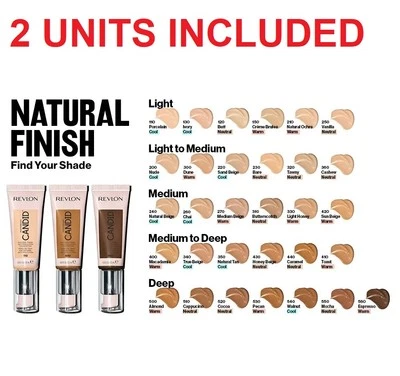 2 Pack: Revlon PhotoReady Candid Natural Foundation - Image 1 of 2