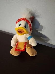 Peluche Disney Bean Bag - FRONTIERLAND DEWEY (Donald's Ducks) (7 pollici) con etichette - Foto 1 di 4