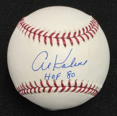 AL KALINE Signed Official 1980 HALL OF FAME MLB Baseball-DETROIT TIGERS-JSA - Image 1 of 4