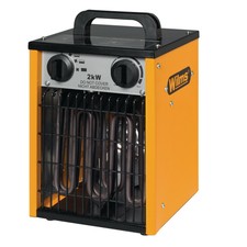 Wilms Elektroheizer El 2 Con Ventilatore Assiale 2kW Stufa Radiante Riscaldatore
