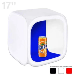 12" Photo Studio Portable Shooting Product Light Tent with 4 Colors Backdrops - Picture 1 of 5