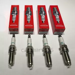 4Pcs Iridium Spark Plugs Fits For Honda Denso 12290-R40-A02 SXU22HCR11S 3461 OEM - Picture 1 of 4
